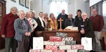 Christian Comment: Shoeboxes from Crediton Methodist Church
