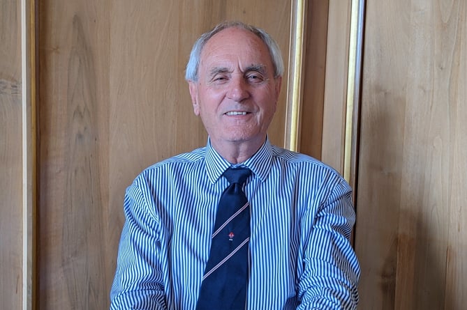 Cllr John Hart, chair of Devon County Council