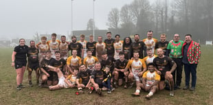 Toby's Tinsel Titans won the Crediton Boxing Day match