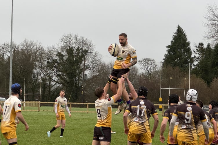 During a line-out