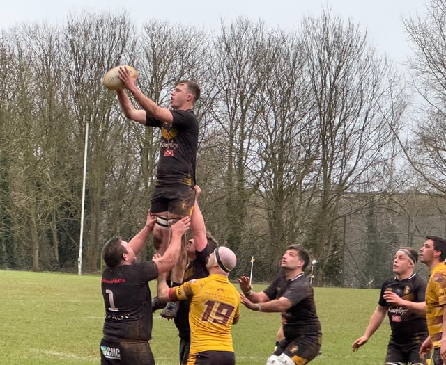 Crediton RFC dominated from start to finish