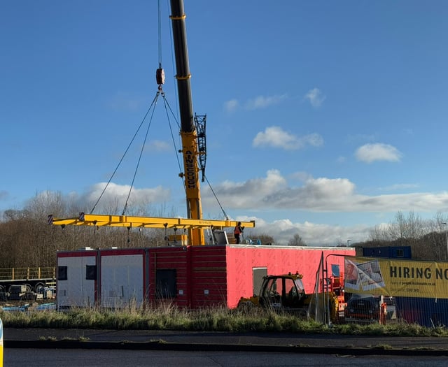 New Crediton McDonald’s takes shape