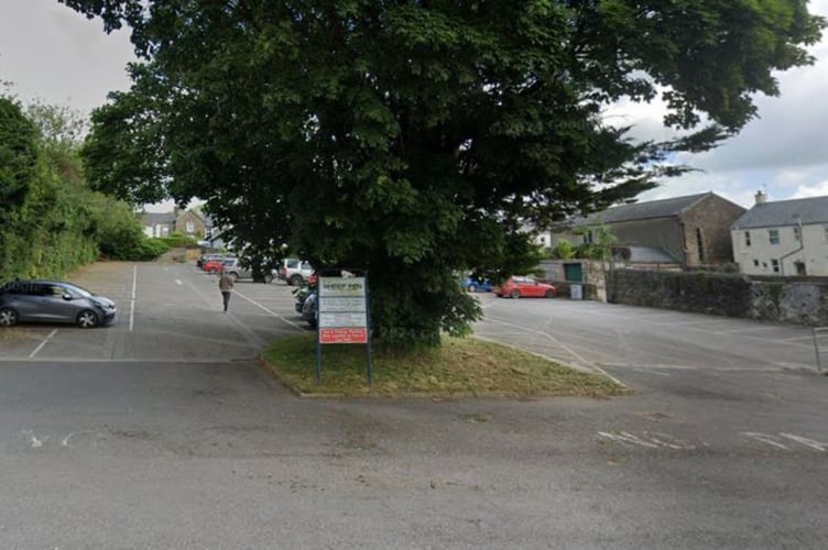 Sheep Pen car park, South Molton