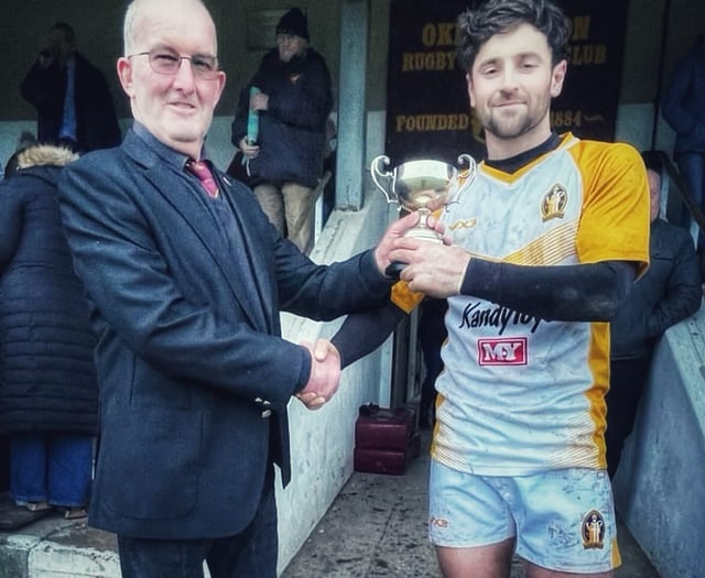 Crediton RFC took the win and Frank Webb Cup
