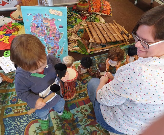 Cultural Diversity Play Session at Crediton Library
