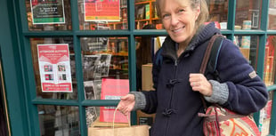 Woman wins books worth £50 in Crediton bookshop prize draw