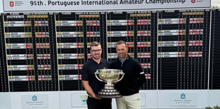 Tiverton golfer bags Portuguese Championship title